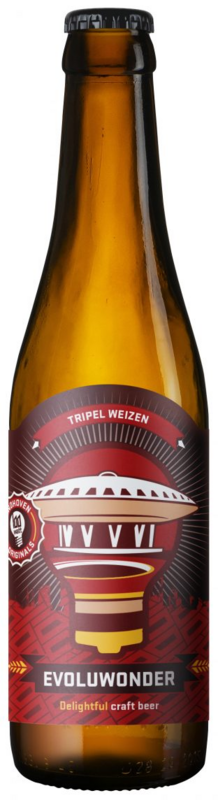 Evoluwonder - 100 Watt Brewery Wheat Beer - Wheat Wine 330ml - 1