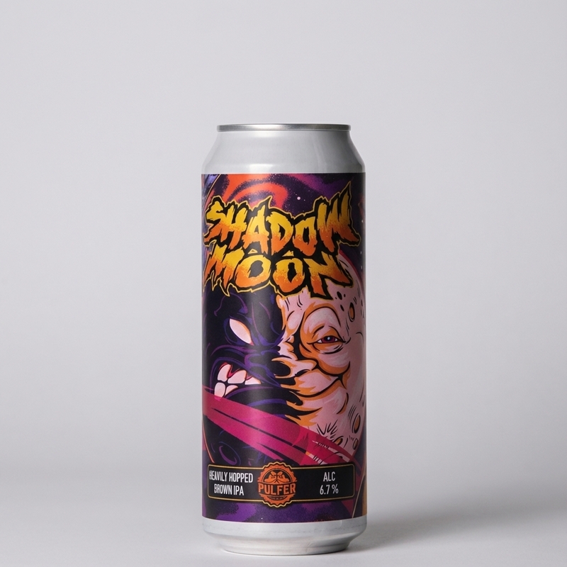 Shadow Moon - Pulfer Brewery IPA - Black / Cascadian Dark Ale 500ml - 1