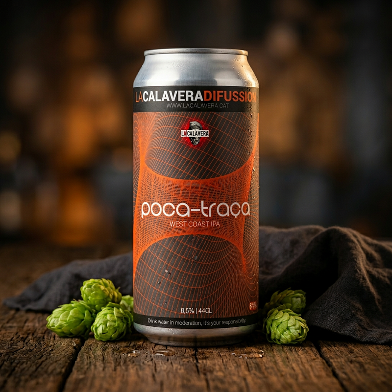 Poca Traça (glutenvrij) - La Calavera IPA - American 440ml - 2