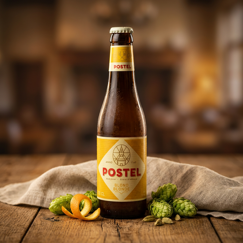 Postel Blonde - Affligem Brouwerij Belgian Blonde 330ml - 2