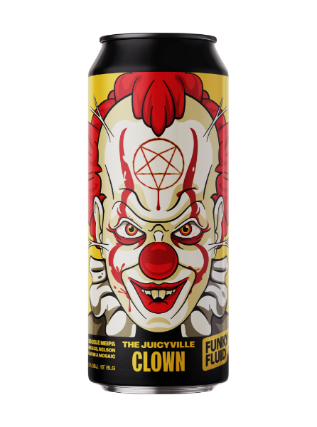Clown (The Juicyville S01E06) - Funky Fluid IPA - Imperial / Double New England / Hazy 500ml - 1