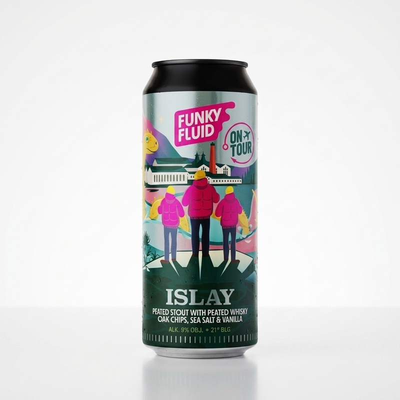 FF on Tour: Islay - Funky Fluid Stout - Imperial / Double 500ml - 2