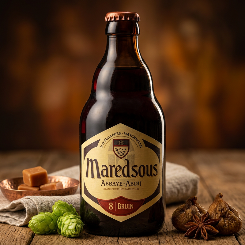 Maredsous Brune / Bruin - Abbaye de Maredsous Belgian Dubbel 330ml - 2