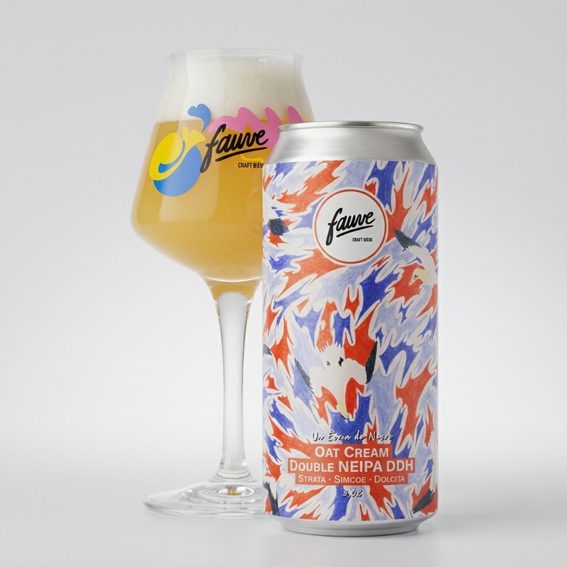 Un Écrin de Nacre - Fauve IPA - Imperial / Double New England / Hazy 440ml - 1