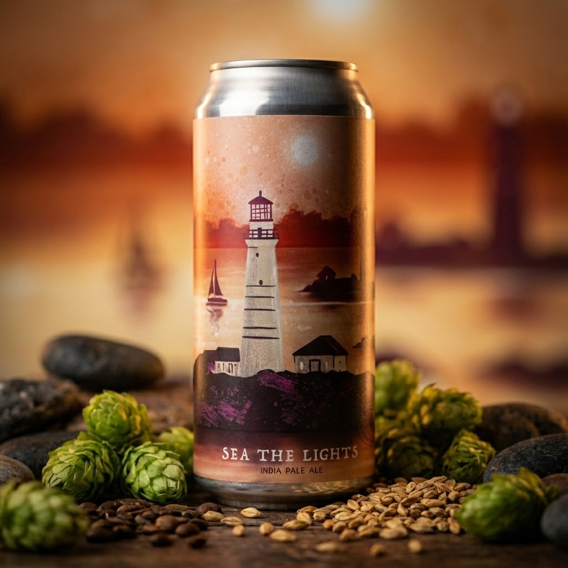 Sea the Lights - Vitamin Sea Brewing IPA - New England / Hazy 473ml - 2