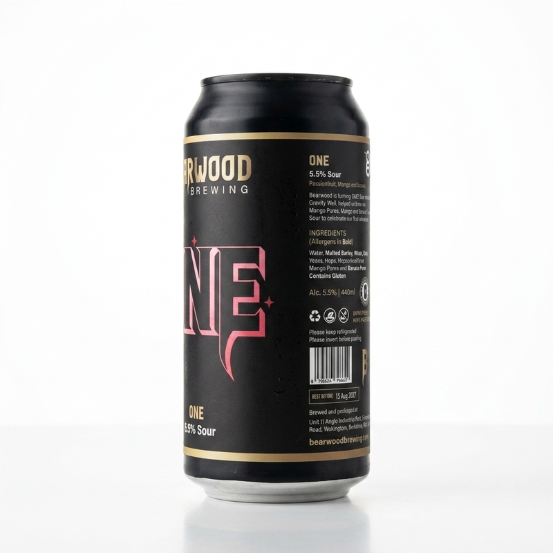 One : Gravity Well - Bearwood Brewing Sour - Fruited 440ml - 2