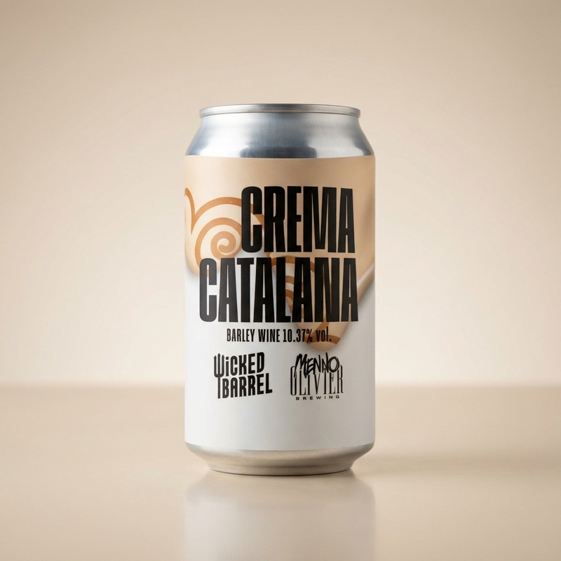Crema Catalana (Wicked Barrel collab) - Menno Olivier Brewing Barleywine - Other 330ml - 1