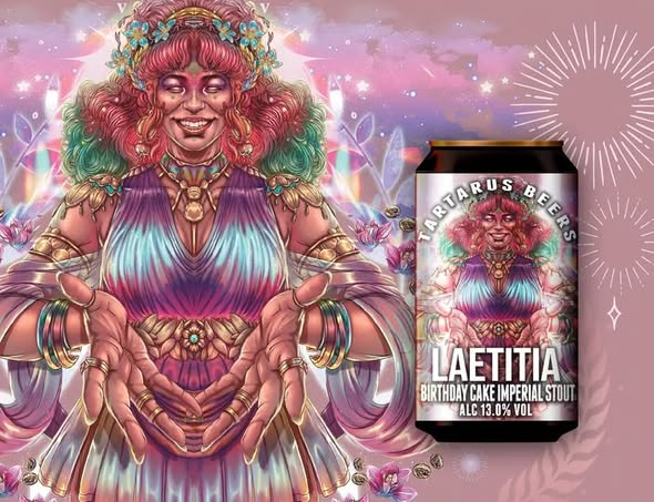 Laetitia 2025 - Tartarus Beers Stout - Imperial / Double 330ml - 1