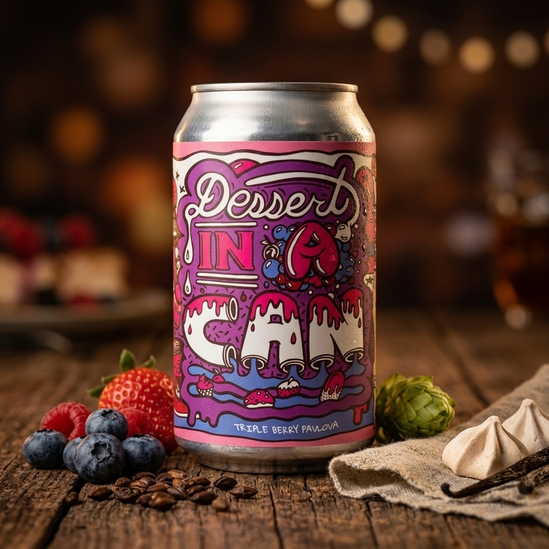 Triple Berry Pavlova - Amundsen Brewery Stout - Imperial / Double Pastry 330ml - 2