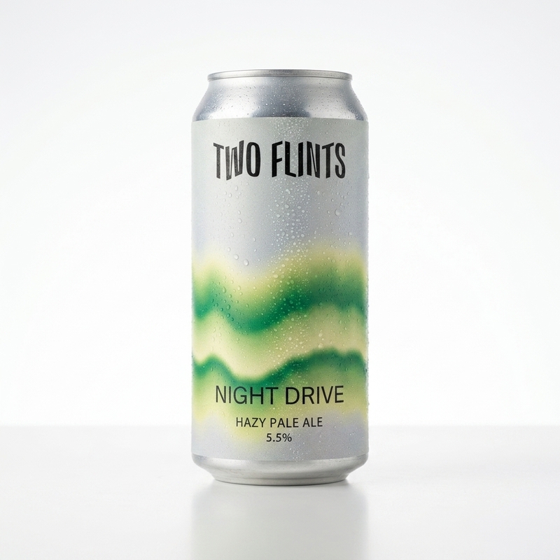 Night Drive - Two Flints Pale Ale - New England / Hazy 440ml - 2