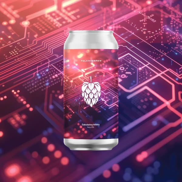 Calculating Infinity - Folkingebrew IPA - New England / Hazy 440ml - 1