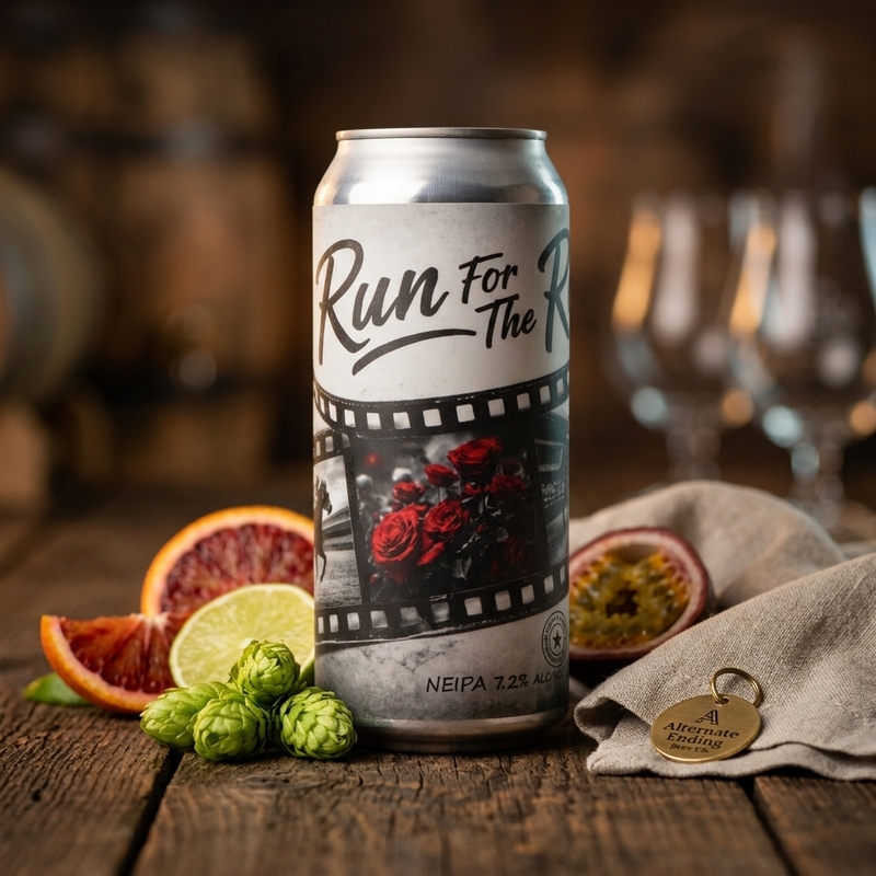 Run For the Roses / Alternate Ending - Tin Barn Brewing IPA - New England / Hazy 473ml - 1