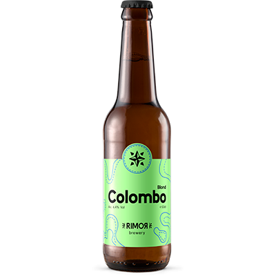 Colombo Blond - Rimor Brewery Belgian Blonde 330ml - 1
