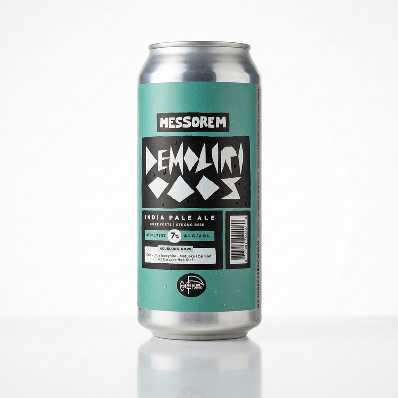 Destructio #0005 - XTRM Turbo - Messorem IPA - Imperial / Double New England / Hazy 473ml - 2