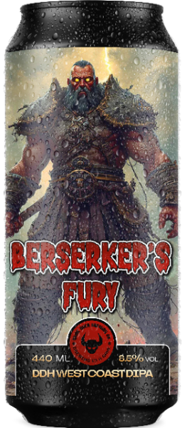 Berserker's Fury - Game Over Brewing Co. IPA - Imperial / Double 440ml - 1