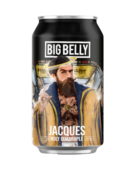 JACQUES - Big Belly Brewing Company Belgian Quadrupel 330ml - 1