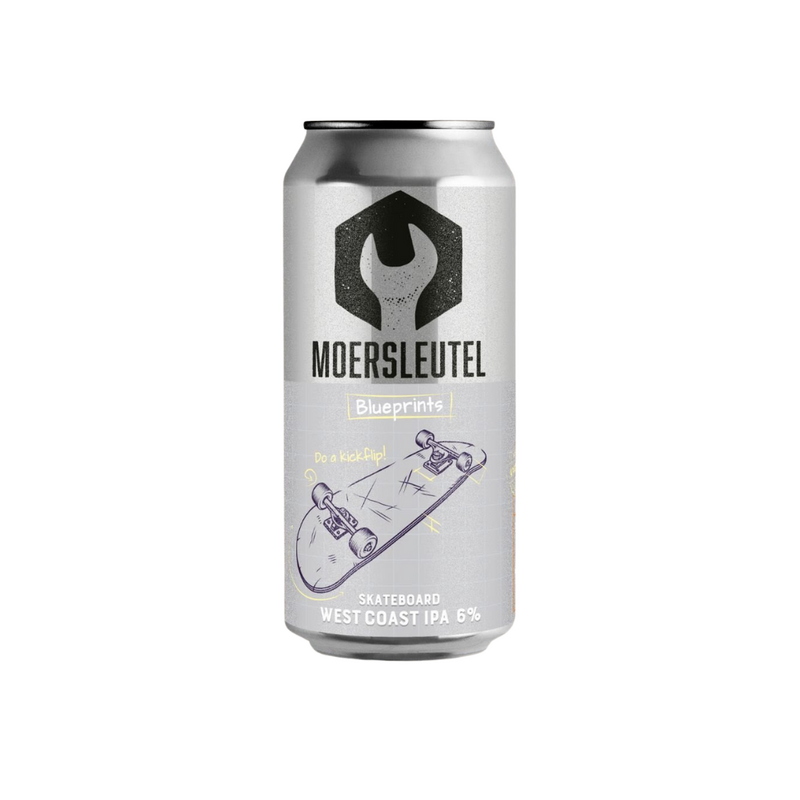 Skateboard - Moersleutel Craft Brewery IPA - American 440ml - 1