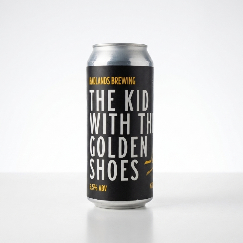 The Kid With The Golden Shoes (2026) - Badlands IPA - New England / Hazy 473ml - 2