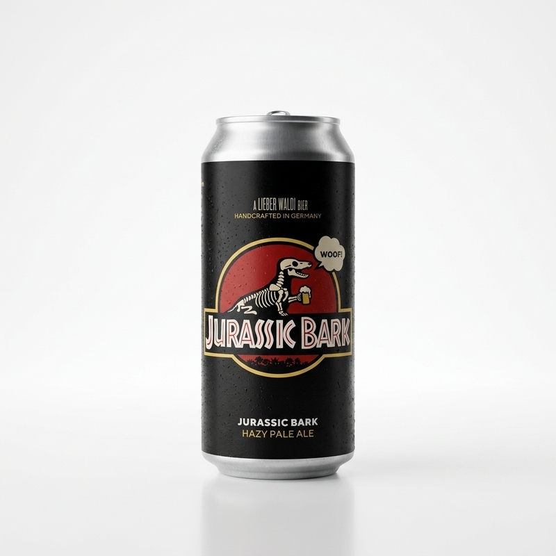 Jurassic Bark - Lieber Waldi Pale Ale - New England / Hazy 440ml - 1