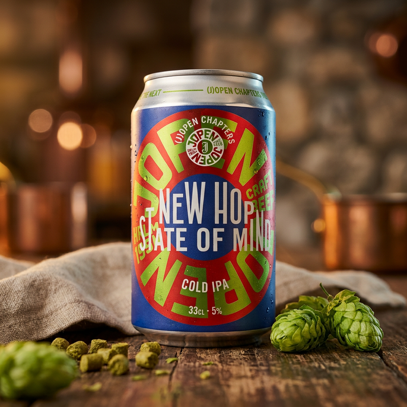 New Hop State of Mind - Jopen Lager - IPL (India Pale Lager) 330ml - 2