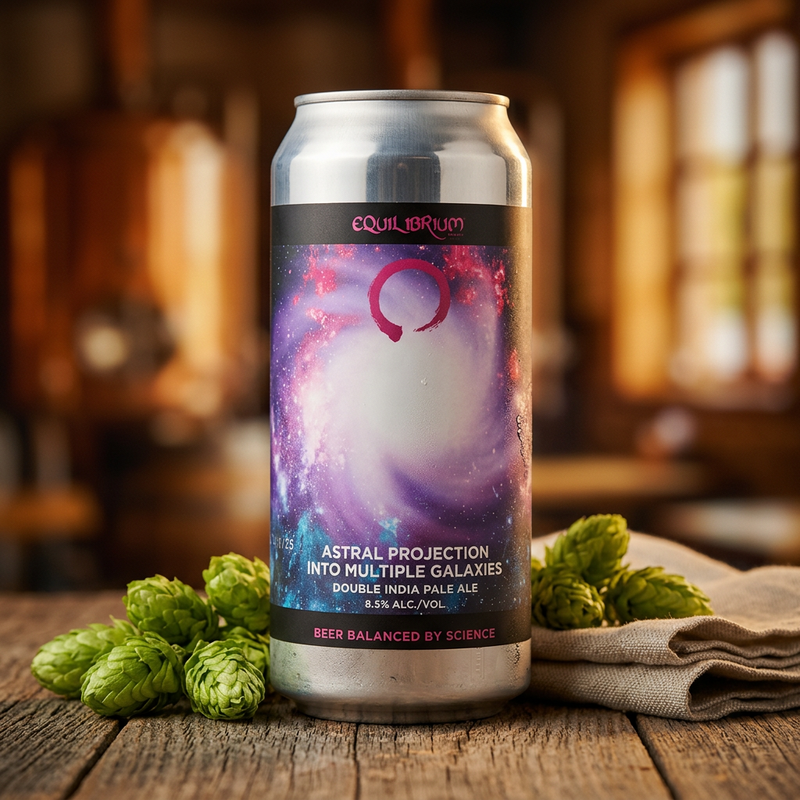 Astral Projection Into Multiple Galaxies / Widowmaker - Equilibrium Brewery IPA - Imperial / Double New England / Hazy 473ml - 2