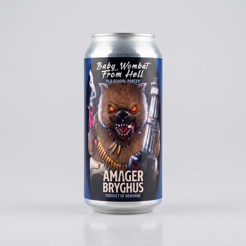Baby Wombat From Hell - Amager Bryghus Porter - American 440ml - 1