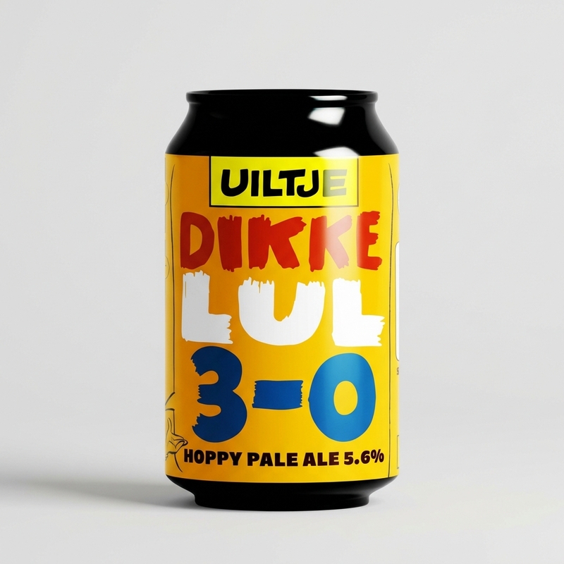 Dikke Lul 3-0 - Uiltje Brewing Company Pale Ale - American 330ml - 2