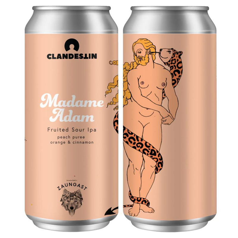 Madame Adam - Clandestin Beer IPA - Sour 500ml - 1