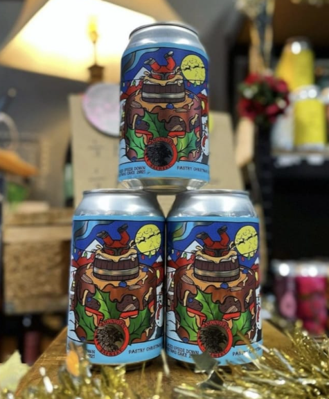 Barrel Aged Upside Down Christmas Cake