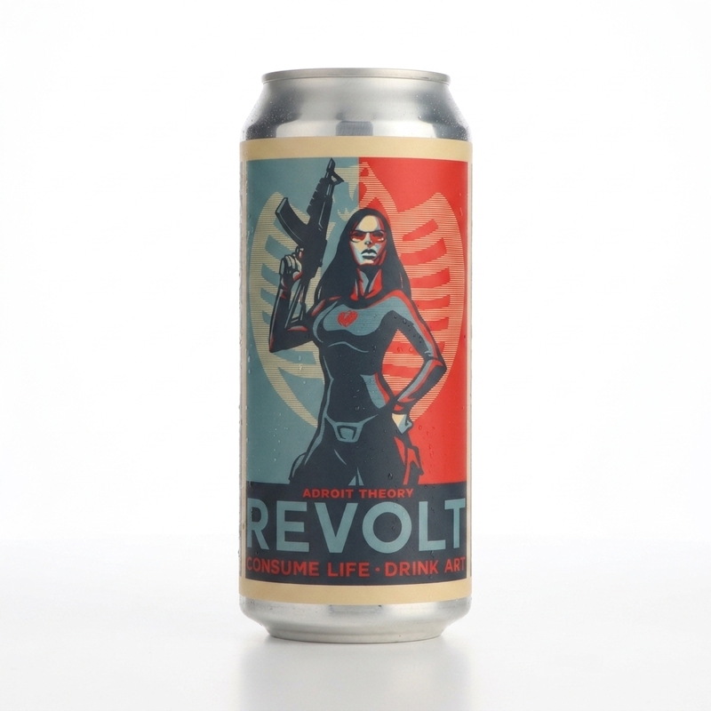 REVOLT (Ghost REVOLT) - Adroit Theory IPA - Imperial / Double New England / Hazy 473ml - 2