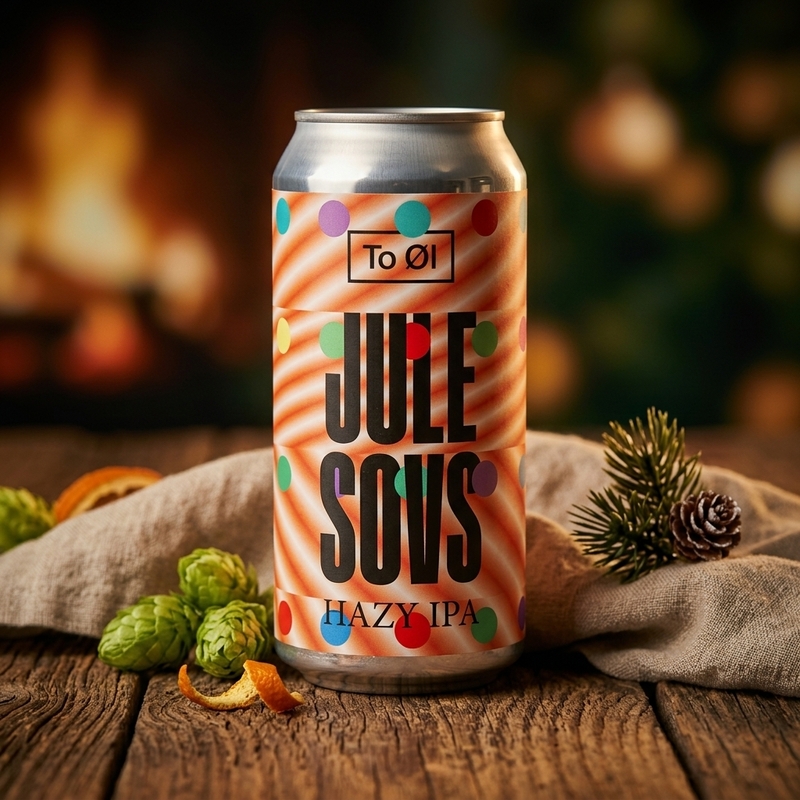 Jule Sovs - To Øl CPH IPA - New England / Hazy 440ml - 1