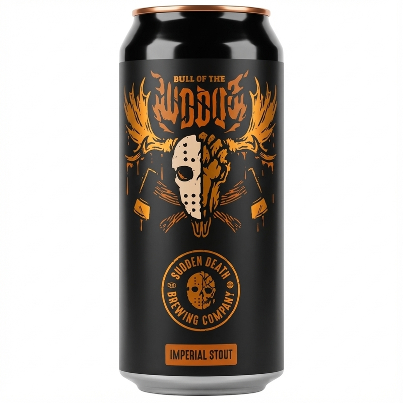 Bull of the Woods - Sudden Death Brewing Co. Stout - Imperial / Double 440ml - 1