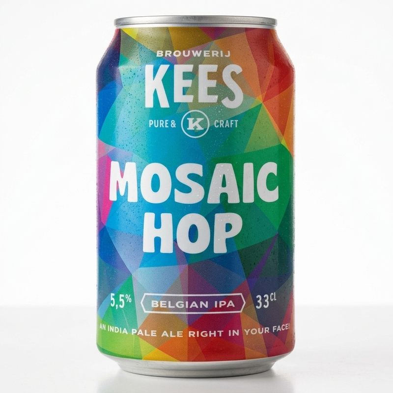 Mosaic Hop - Brouwerij Kees IPA - Belgian 330ml - 2