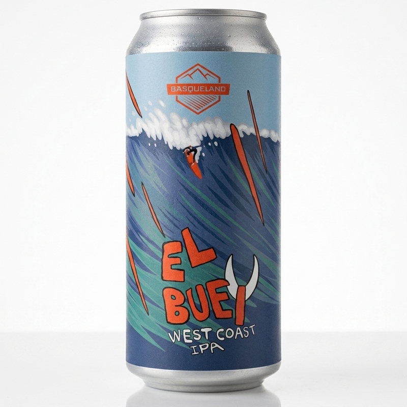 El Buey - Basqueland Brewing IPA - American 440ml - 2