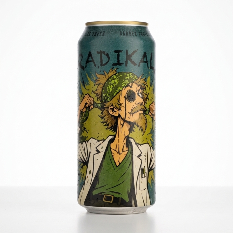 RADIKAL - BreWskey IPA - American 473ml - 2