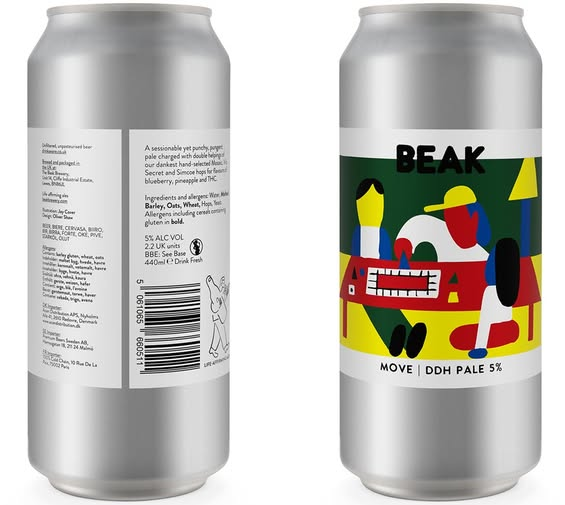Move - Beak IPA - New England / Hazy 440ml - 1