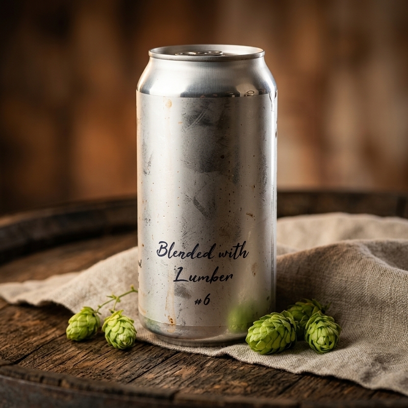 Blended With Lumber #6 - Timber Ales Stout - Imperial / Double Coffee 355ml - 1