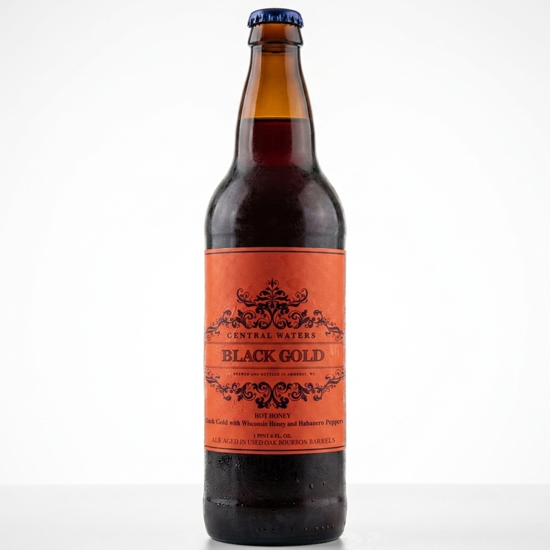 Black Gold: Hot Honey (2025) - Central Waters Brewing Company Stout - Imperial / Double 650ml - 2