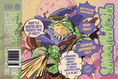 What's A Vampire Bat's Favorite Type Of Fruit? - Pulfer Brewery Sour - Smoothie / Pastry 500ml - 1