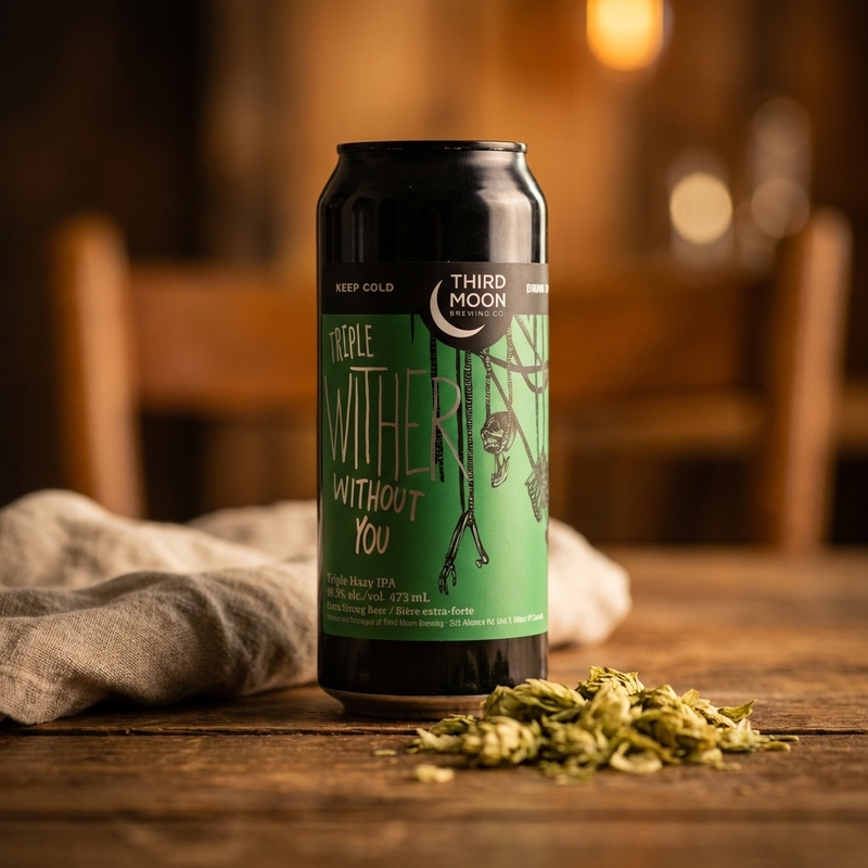 Triple Wither Without You - Third Moon Brewing Company IPA - Triple New England / Hazy 473ml - 1