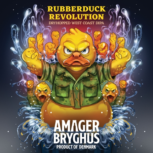 Rubberduck Revolution - Amager Bryghus IPA - Imperial / Double 440ml - 1