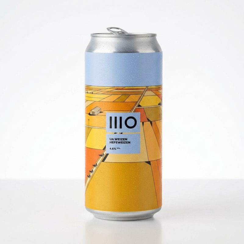 UA Weizen - SHO Brewery (IIIO) Wheat Beer - Hefeweizen 330ml - 2