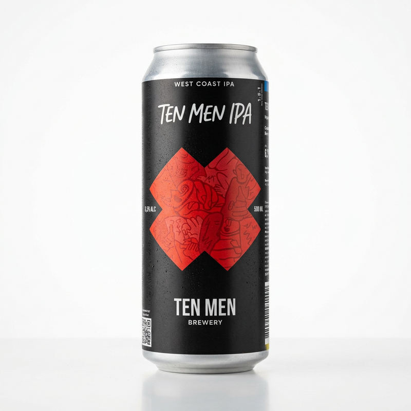 Ten Men IPA - Ten Men Brewery IPA - American 500ml - 1