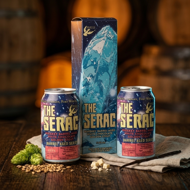 The Serac - Martin House Brewing Company Stout - Imperial / Double White 710ml - 1