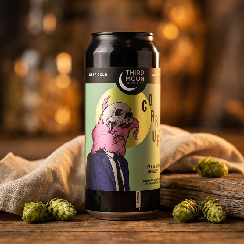 Corrupted - Third Moon Brewing Company IPA - New England / Hazy 473ml - 1