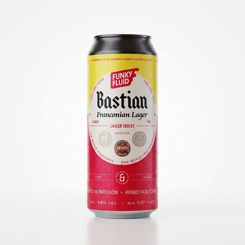 Bastian - Funky Fluid Lager - American 500ml - 2