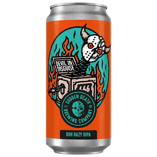 Devil in Disguise - Sudden Death Brewing Co. IPA - Imperial / Double New England / Hazy 440ml - 1