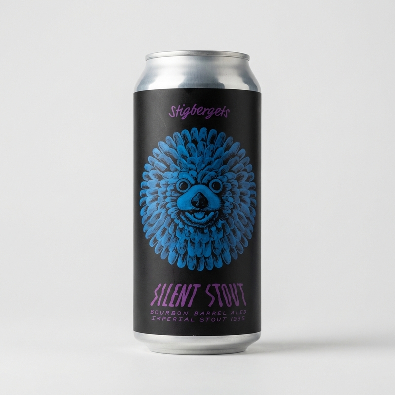 Silent Stout - Stigbergets Bryggeri Stout - Imperial / Double 440ml - 1