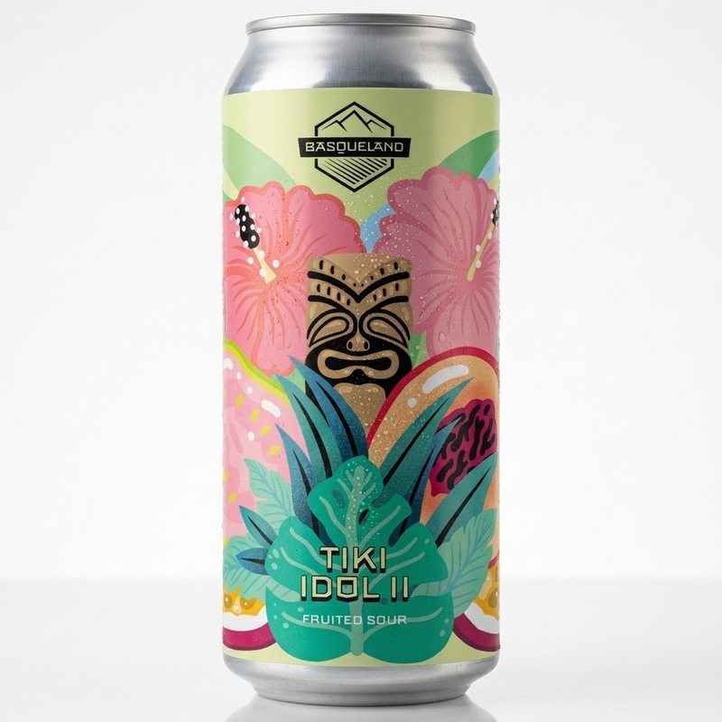 Tiki Idol 2.0 - Basqueland Brewing Sour - Fruited 440ml - 2