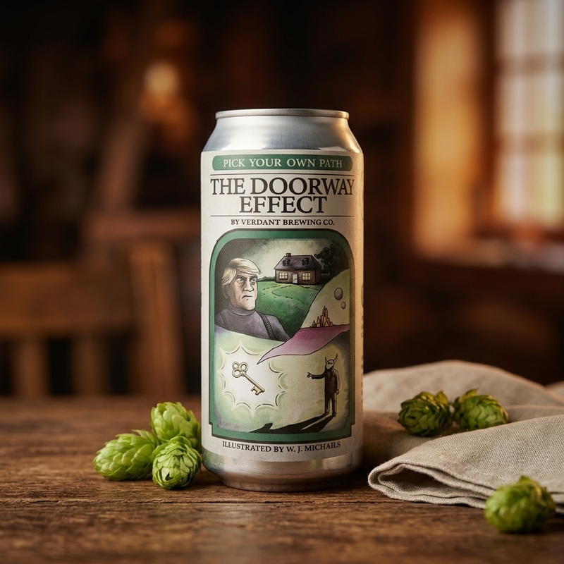 The Doorway Effect - Verdant Brewing Co IPA - Imperial / Double New England / Hazy 440ml - 1
